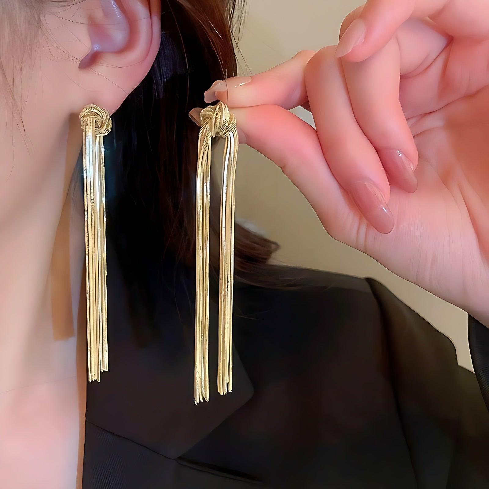 Drop Earrings - Touchy Style .