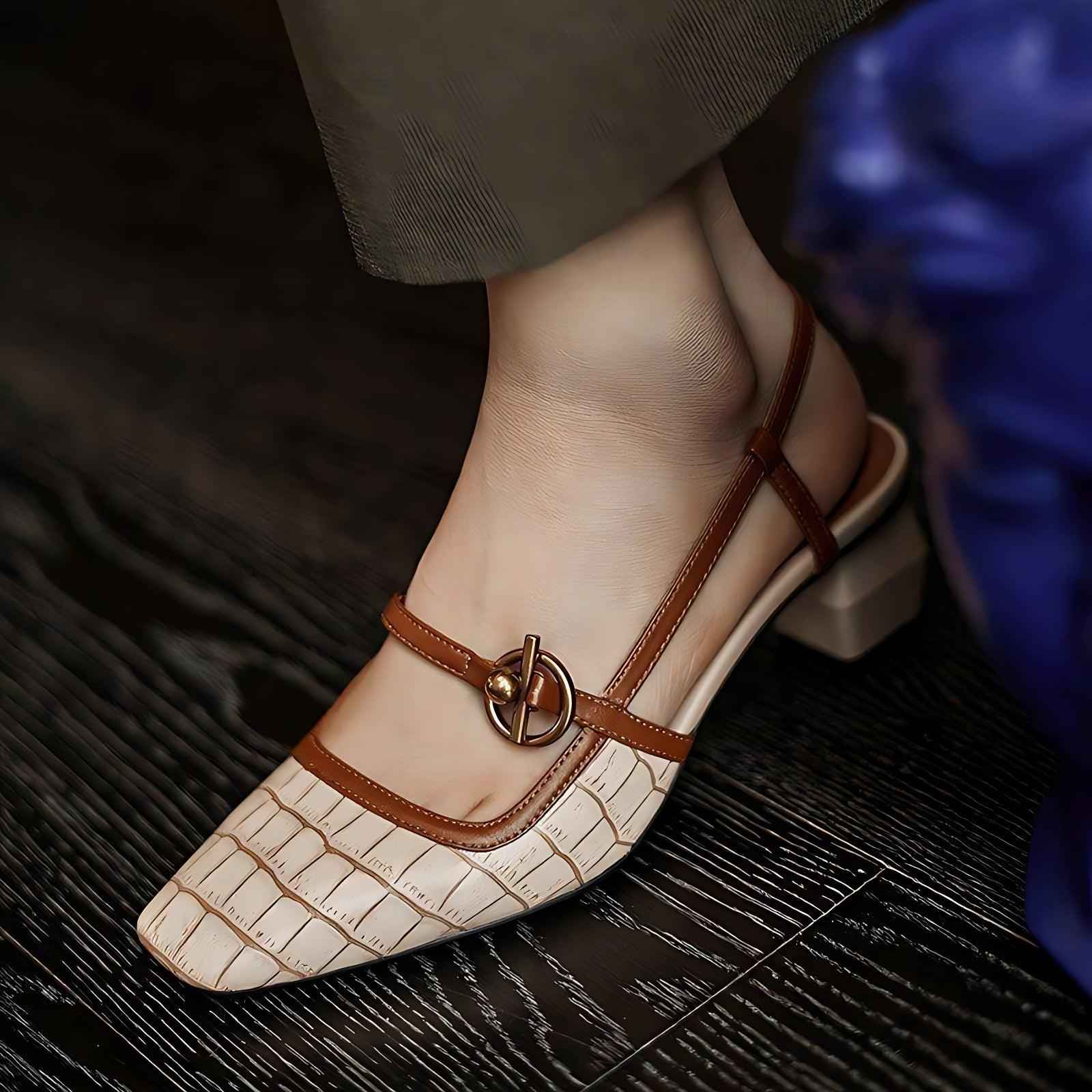 Low Heel Sandals