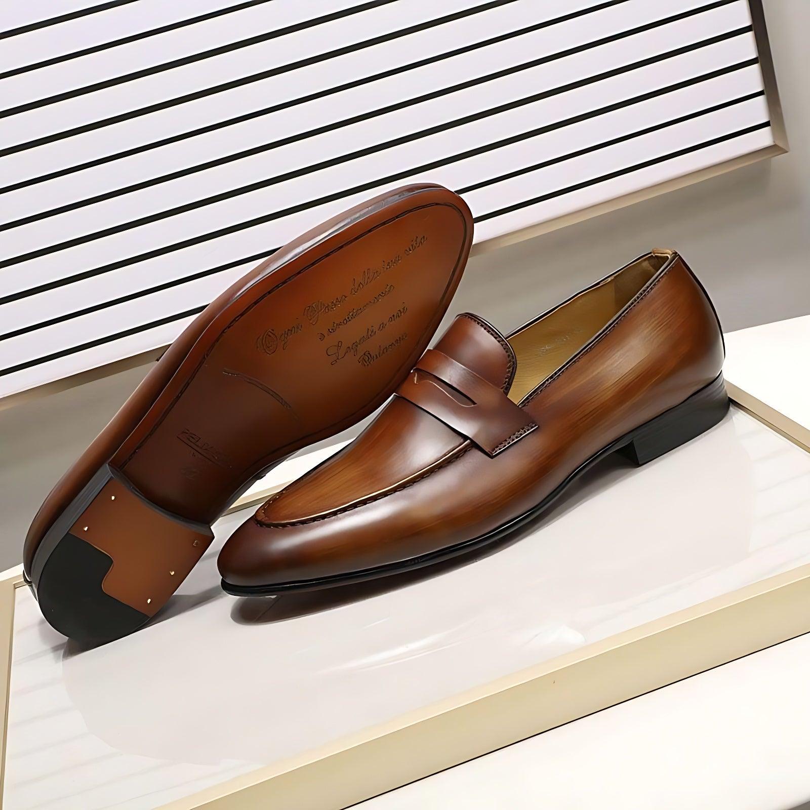 Formal Brown Shoes - Touchy Style