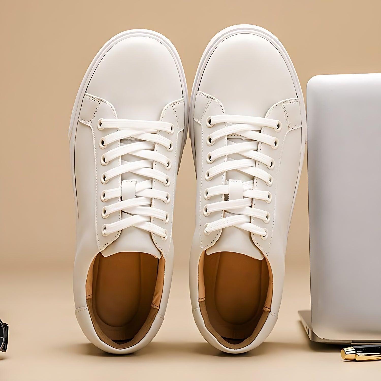 White Shoes Match With Jeans