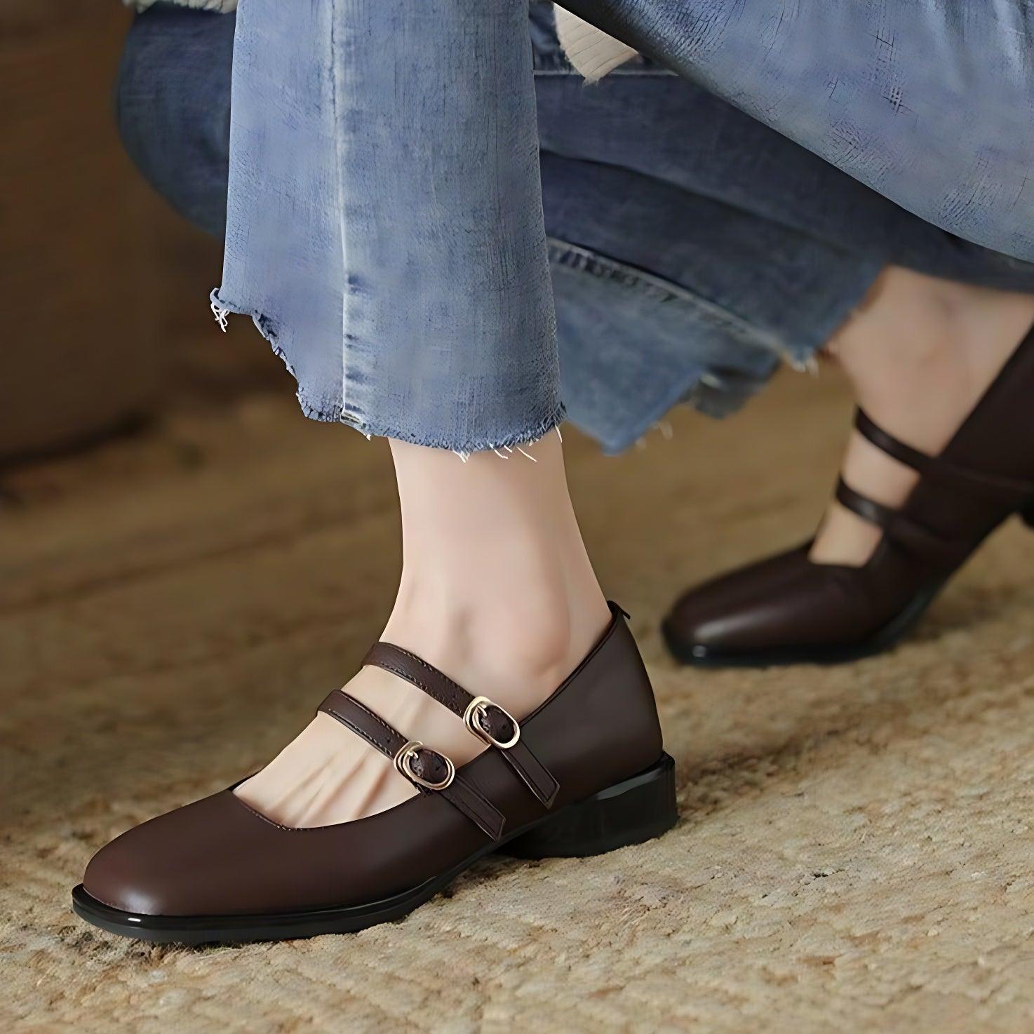 Women's Low-Heel Casual Shoes - Touchy Style