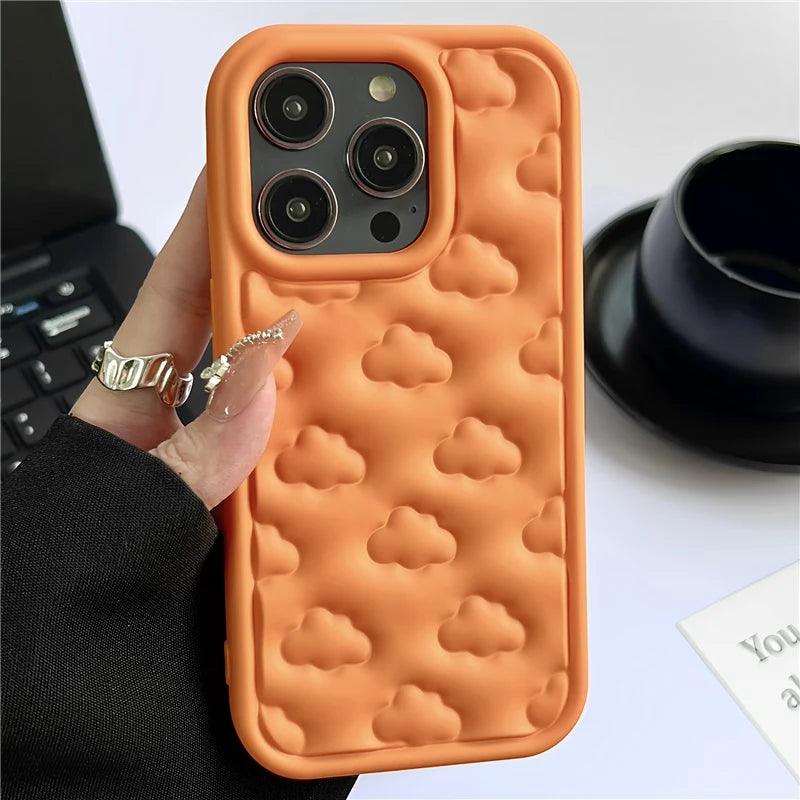 3D Clouds - Cute Phone Cases for iPhone 15 Pro Max, 11-14 Pro Max - Touchy Style