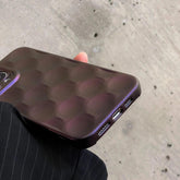 3D Purple Honeycomb Pattern - Cute Phone Cases for iPhone 15, 14, 13, 12, 11, Pro, Max, Mini, X, XS, XR - Touchy Style