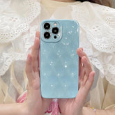 3D Purple Honeycomb Pattern - Cute Phone Cases for iPhone 15, 14, 13, 12, 11, Pro, Max, Mini, X, XS, XR - Touchy Style