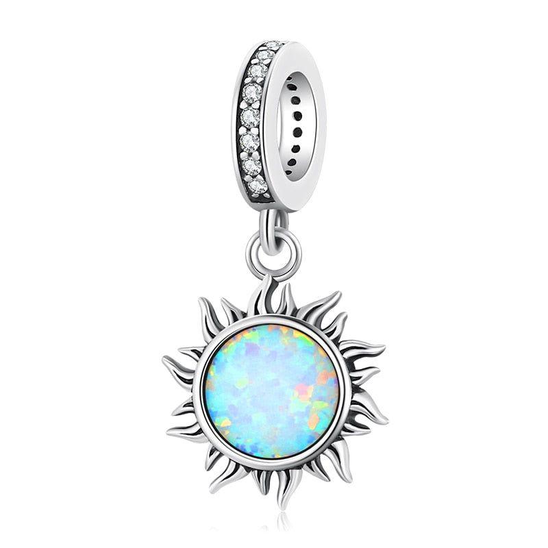 925 Sterling Silver Bohemian Dream Catcher Pendant Necklace Charm Jewelry Without Chain - Touchy Style