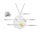 925 Sterling Silver Necklace Charm Jewelry - LFJE0208 Hunting Spider and Web Pendant - Touchy Style