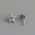 925 Sterling Silver Stud Earrings Charm Jewelry - Light Starfish - MD401 - Touchy Style