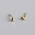 925 Sterling Silver Stud Earrings Charm Jewelry - Mini Water Drop - MD379 - Touchy Style