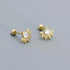 925 Sterling Silver Stud Earrings Charm Jewelry - Water Drop-shaped - YH0441 - Touchy Style