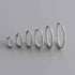 925 Sterling Silver Twist Hoop Earrings Charm Jewelry - Round Circle - MD372 - Touchy Style