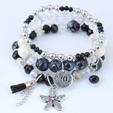 Charm Jewelry Set Beaded Charm Bracelets Set For Women Simple Coins Multilayer Bracelet Bohemian Jewelry 2021 - Touchy Style.