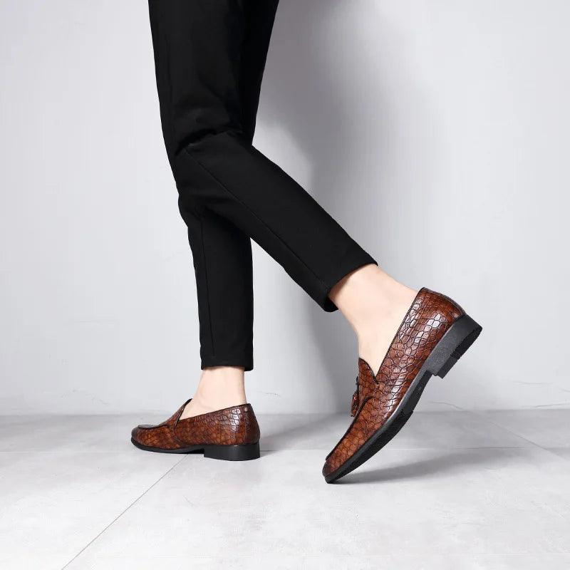 Flat Leather Dress Footwear - KA3812 Men&
