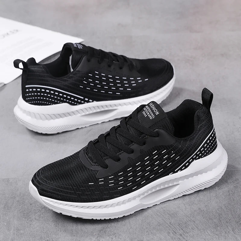 Walking White Breathable Sneakers Women&