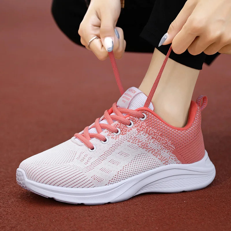 Comfortable Breathable Walking Sneakers Women&