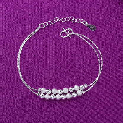 Anklet Bracelet Charm Jewelry - Double Layers Beads - TSJ77