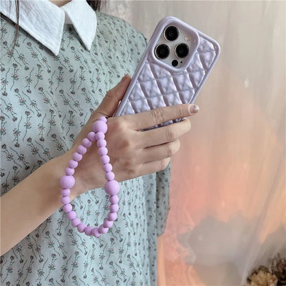 Cute Phone Cases: Stylish Rhombus Bracelet for iPhone 15 Pro Max/14/13/12/11 - TSP305