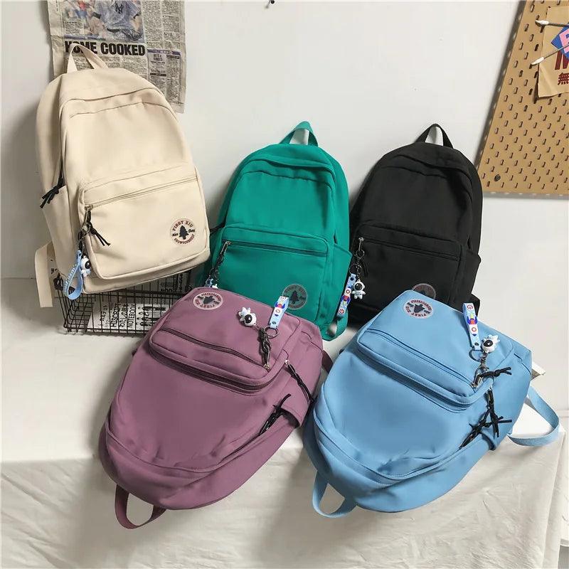 TSB27 Cool Backpacks - Nylon Waterproof College Bags For Teenage Girls - Touchy Style