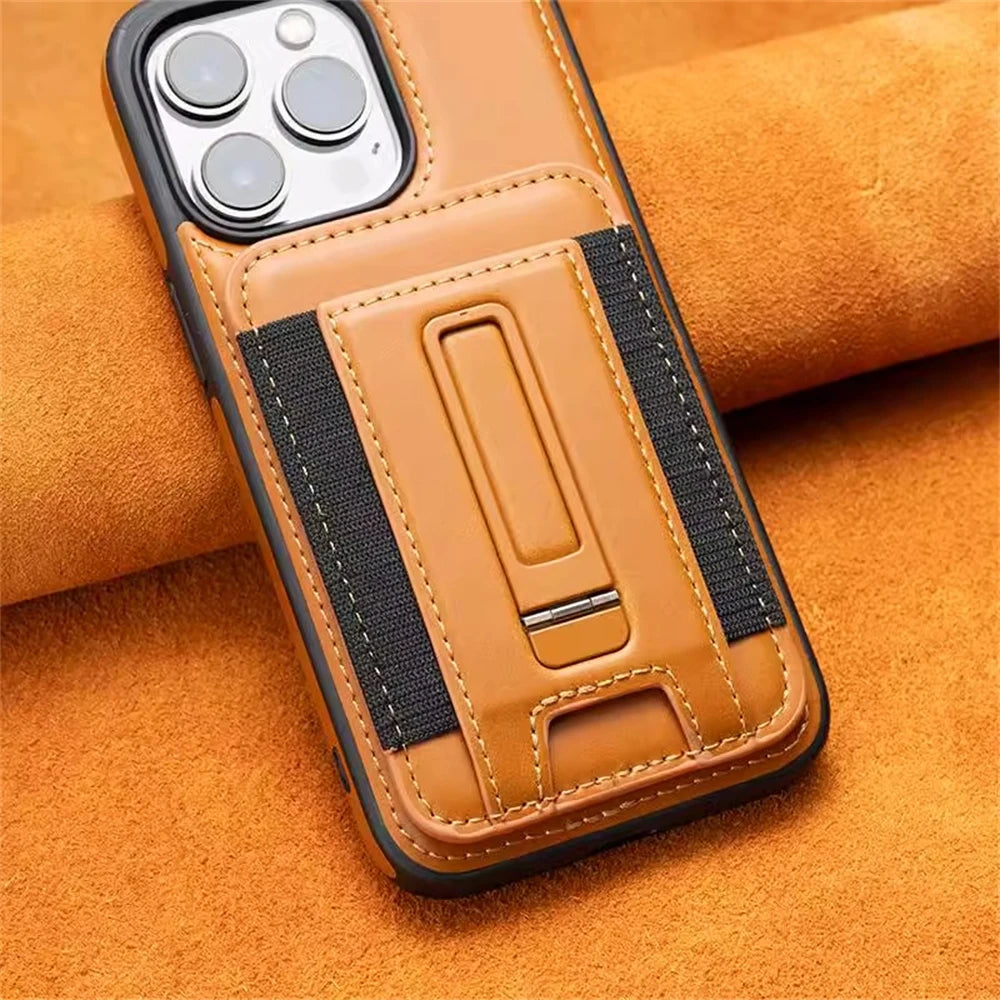 Cute Phone Cases For iPhone 16, 15, 14 Plus, and 13 Pro Max - Detachable Wallet - Hollow Logo Back Cover - TSP423