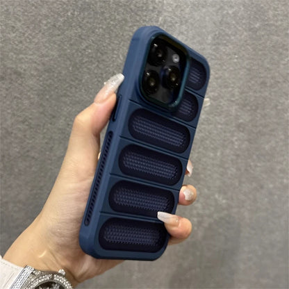 Cute Phone Cases for iPhone 16 Pro Max, 15, 14, 13, 12, 11, and 16 Plus models - Heat Dissipation Cooling Cover - TSP215