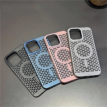 Cute Phone Cases For iPhone 11, 12, 13, 14, and 15 Pro Max - Heat Dissipation Ultra Thin Hard PC Cover - TSP422