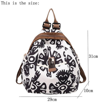 TSB36 Cool Backpacks - Luxury Fashion School Bags - Cartoon Pattern - Touchy Style