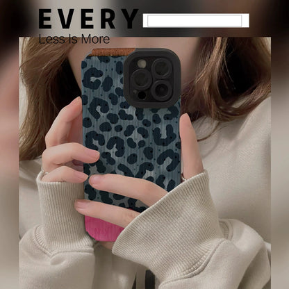 Cute Phone Cases For iPhone 15, 14, 13, 12, 11, X, XS, XR, SE (2020, 2022), 7, or 8 - Girly Leopard Cover - TSP527