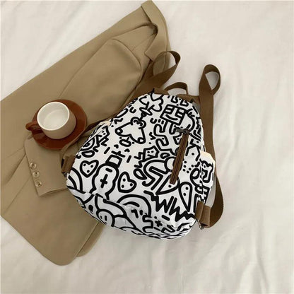 TSB36 Cool Backpacks - Luxury Fashion School Bags - Cartoon Pattern - Touchy Style