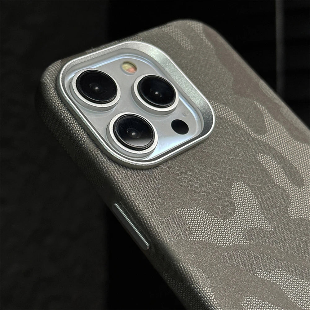 Cute Phone Cases for iPhone 15, 14, 13, 12 Pro Max, and 15 Pro Max - Luxury Camouflage Shockproof Armor Case - TSP419