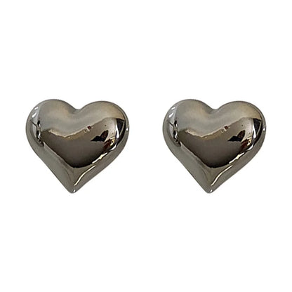 Stud Earrings Charm Jewelry - Asymmetric Heart Fashion - A6610