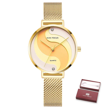 Women Watches Waterproof Top Luxury Fashion Casual Ladies Watch Quartz Stainless Steel TM0202