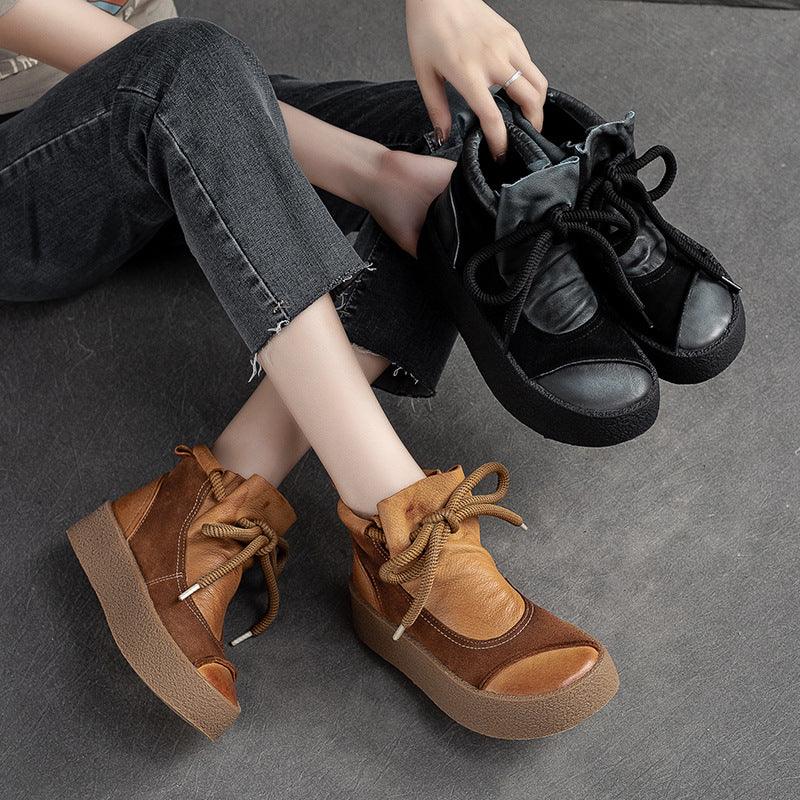 Handmade Leather Chelsea Ankle Boots for Women: AMV1218 Casual Shoes