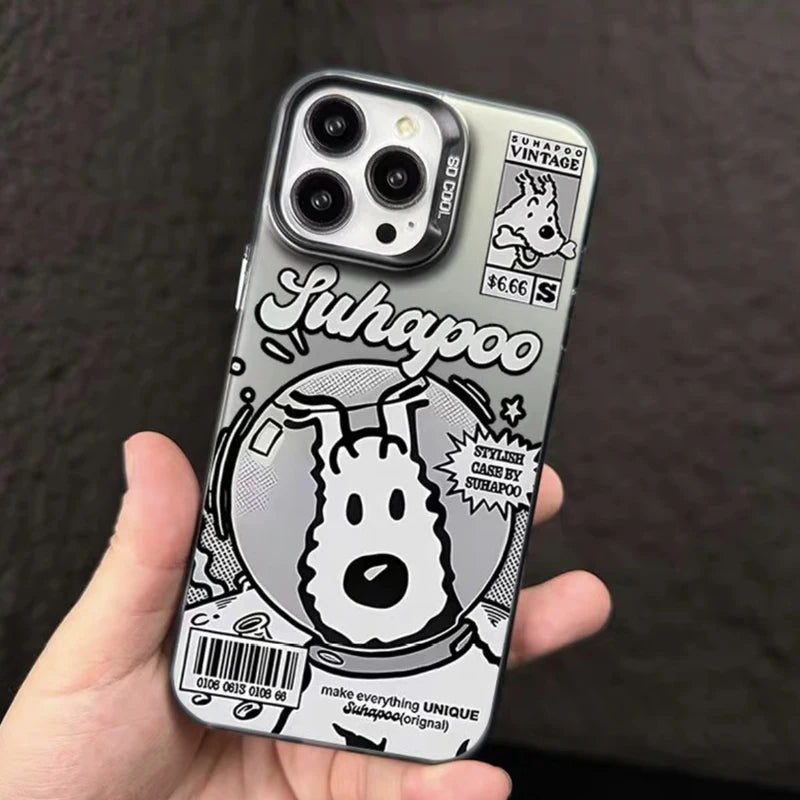 Cute Phone Cases for Galaxy S24, S23, S24 Ultra, S23 Ultra, S23 FE, Plus, Note 20, Note 20 Ultra - Funny Dog - TSP395