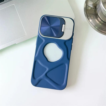 Cute Phone Cases for iPhone 11, 12, 13, 14, 15, 16 Pro Max, Plus - Fashion Logo Hole - Silicone Cover - TSP248