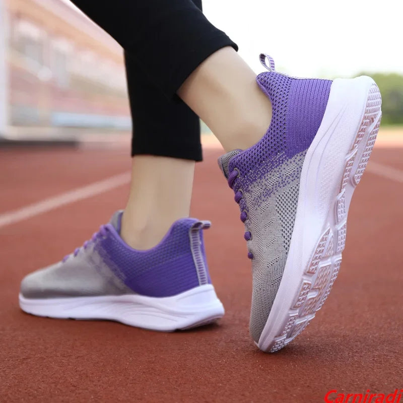 Comfortable Breathable Walking Sneakers Women&