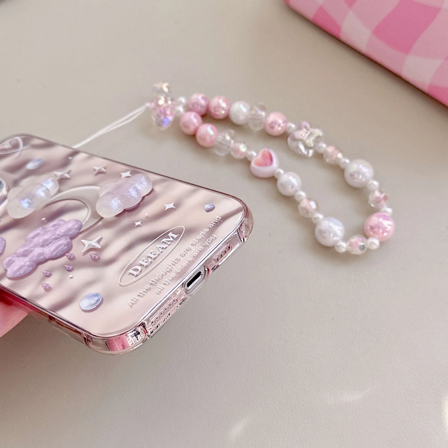 Cute Phone Cases For iPhone 11, 12, 13, 14 Pro Max, and 15 - Dreamy Stars and Clouds - TSP56