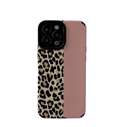 Cute Phone Cases for Galaxy models like the S23, S24, S22 Ultra Plus, and many more - Leapord Girly Cover -TSP399