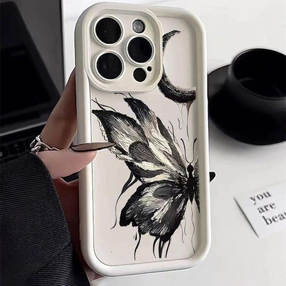 TSP149 Cute Phone Cases For Galaxy S24, S23, S22 Plus, Ultra, S21, S20 FE, A10, A11, A03, A04, A30, and A20 - Butterfly Pattern - Touchy Style