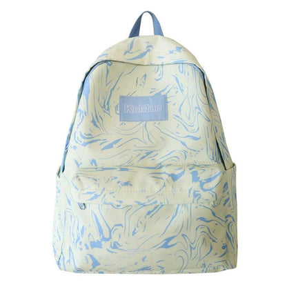 TSB55 Cool Backpacks - Waterproof Nylon Printing Book Bag For Both Women&