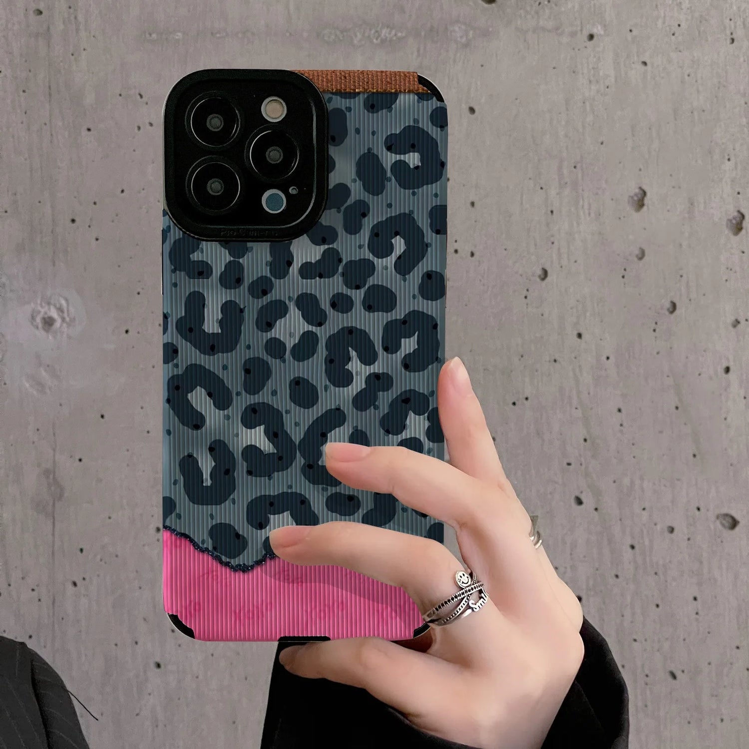 Cute Phone Cases For iPhone 15, 14, 13, 12, 11, X, XS, XR, SE (2020, 2022), 7, or 8 - Girly Leopard Cover - TSP527