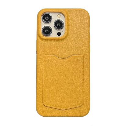 Cute Phone Cases For iPhone 16, 15, 13, 14 Pro Max - Card Slot Wallet - Soft Matte Leather Cover Shell - PC9010 - Touchy Style