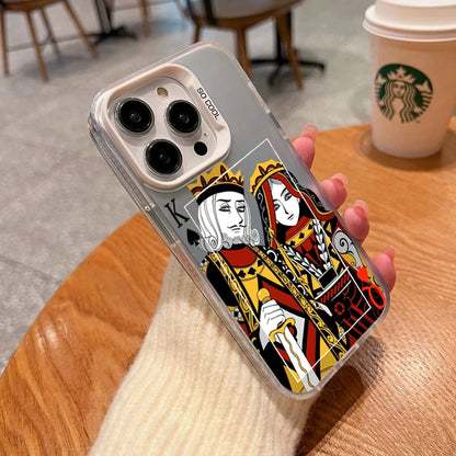 Cute Phone Cases For iPhone 15, 14, 13, 12, 11 Pro, Pro Max, XS Max, X, XR, and 7 - Cartoon Matte Cover - TSP391