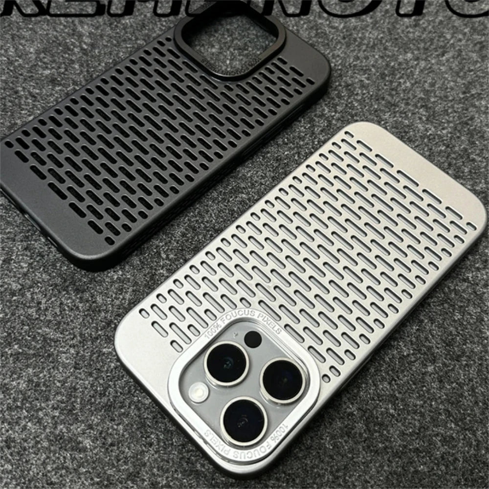 Cute Phone Cases for iPhone 15, 14, 13, 12, and 11 Pro Max models - Heat Dissipation Ultra Thin Hard PC Cover Shell - TSP421