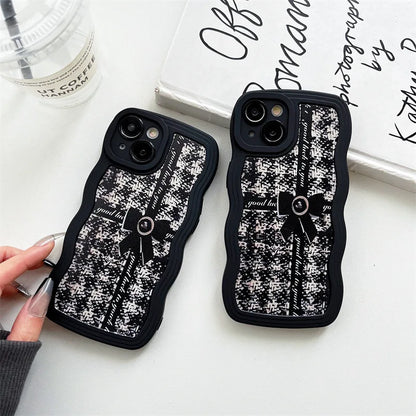 TSP74 Cute Phone Cases For Huawei Mate 20 Pro, Mate 30 Pro, Mate 40 Pro, Mate 50 Pro, P30 Pro, P40 Pro, and P50 Pro -  With Bow Wavey Edges