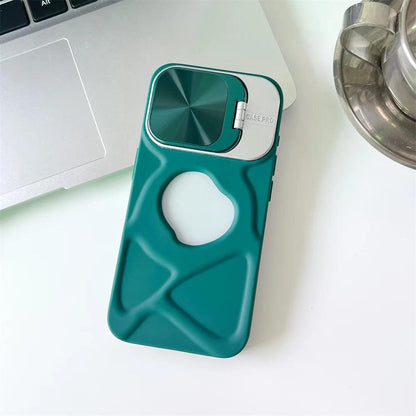 Cute Phone Cases for iPhone 11, 12, 13, 14, 15, 16 Pro Max, Plus - Fashion Logo Hole - Silicone Cover - TSP248