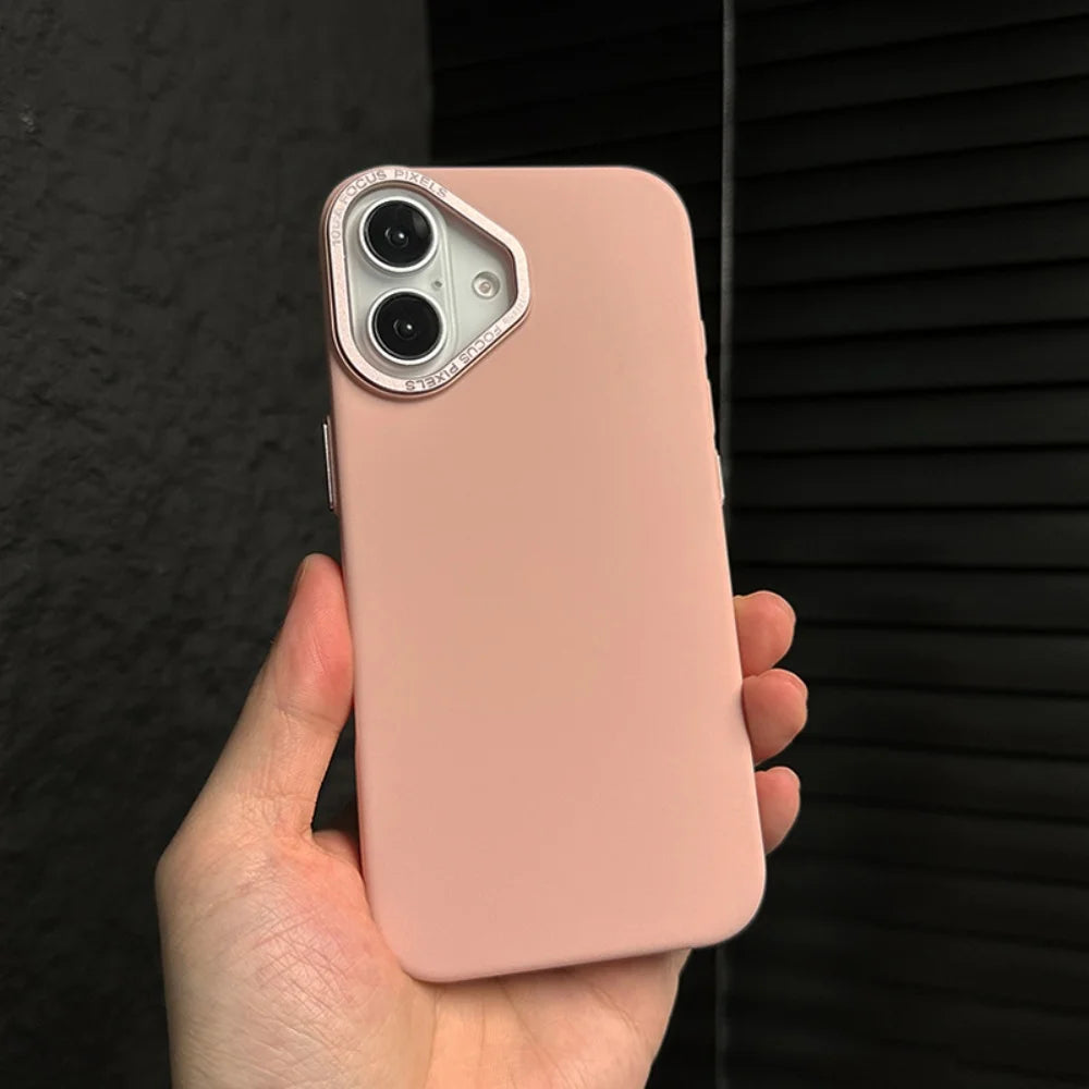 Cute Phone Cases For iPhone 16, 15, 14 Plus, 13, and 12 Pro Max - Ultra Thin Matte Solid Cover - TSP411