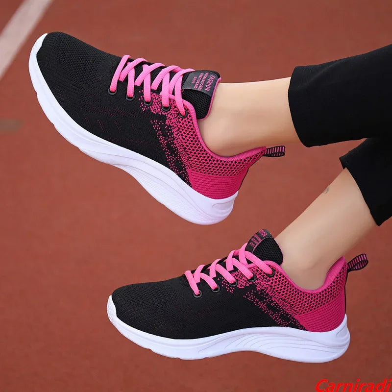 Comfortable Breathable Walking Sneakers Women&