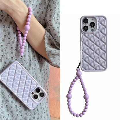 Cute Phone Cases: Stylish Rhombus Bracelet for iPhone 15 Pro Max/14/13/12/11 - TSP305