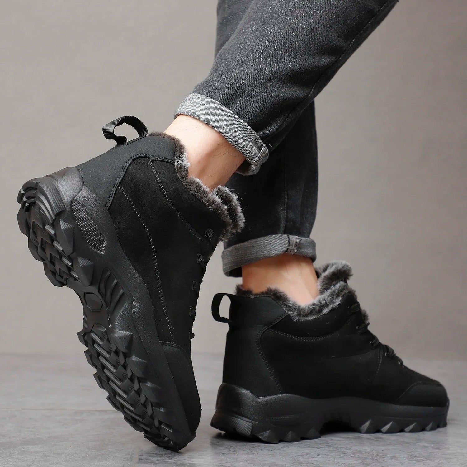 Outdoor Thick Sole Boots Sneakers - TSS113 Men&