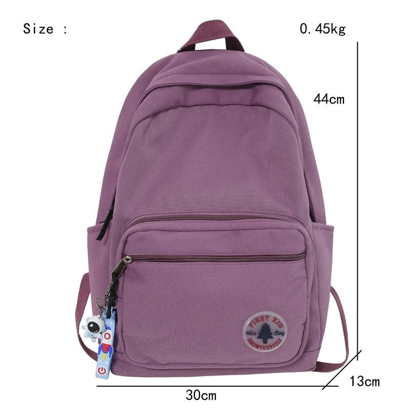 TSB27 Cool Backpacks - Nylon Waterproof College Bags For Teenage Girls - Touchy Style