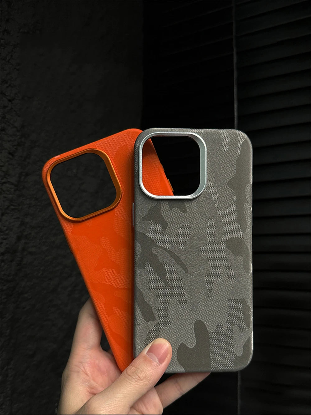 Cute Phone Cases for iPhone 15, 14, 13, 12 Pro Max, and 15 Pro Max - Luxury Camouflage Shockproof Armor Case - TSP419